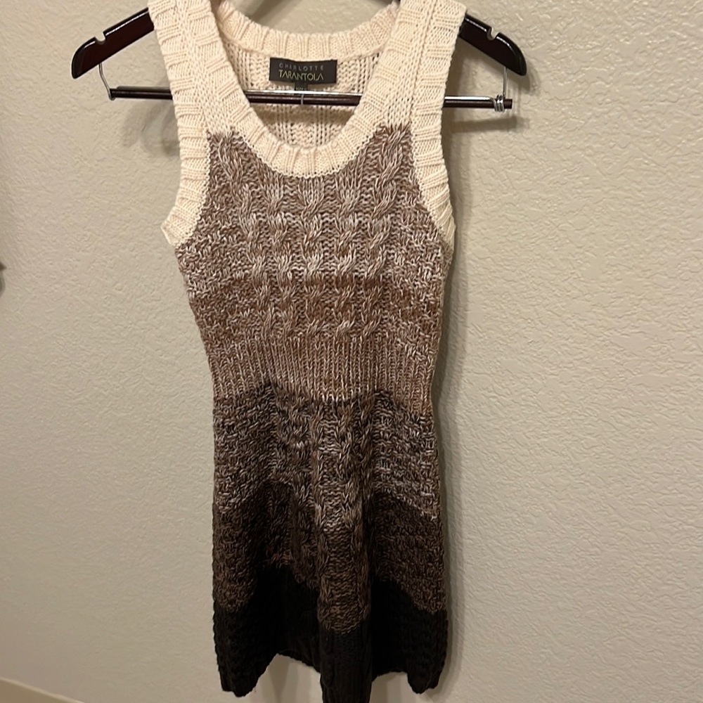 Charlotte Tarantola sweater dress/tunic, excellent condition!